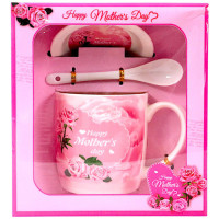 MDAY MUG GIFT SET 3PC W/SPOON&SAUCER