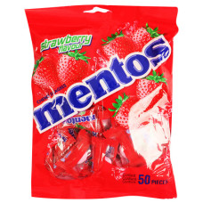 MENTOS 50s STRAWBERRY CANDY