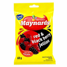 SWT MAYNARDS 60g RED&BLK BERRY JELLIES