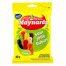 SWT MAYNARDS 60g SOUR JELLY BABIES