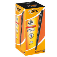 BTS PEN BIC CLIC 60s BLACK 1.0MM