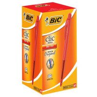 BTS PEN BIC CLIC 60s RED 1.0MM BTS PEN BIC CLIC 60s RED 1.0MM