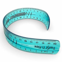 BTS RULER 30CM MAPED TWIST & FLEX 1s