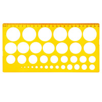 BTS STENCIL 1s CIRCLE TEMPLATE