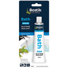 HDW SILICONE WHITE BATH 90ML BOSTIK