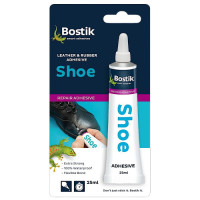 SHOE REPAIR ADHESIVE 25ML BOSTIK CARDED