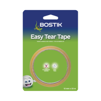 BTS TAPE 1s EASY TEAR TAPE CLEAR BOSTIK BTS TAPE 1s EASY TEAR TAPE CLEAR BOSTIK