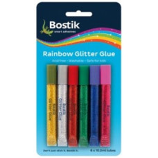 BTS GLITTER GLUE 6s RAINBOW BOSTIK