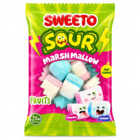 SWT MALLOWS SOUR FRUITS ASST 100g SWEETO