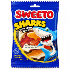 SWT GUMMY SHARKS 80g SWEETO