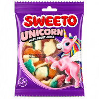 SWT GUMMY UNICORN 80g SWEETO SWT GUMMY UNICORN 80g SWEETO