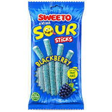 SWT SOUR STICKS BLACKBERRY 75g SWEETO