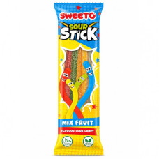 SWT SOUR STICK MIX FRUIT 30g SWEETO