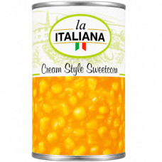 LA ITALIANA CREAM STYLE SWEETCORN 425g