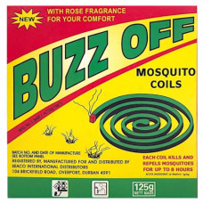 MOSQUITO COILS BUZZ OFF ASSTD 125g