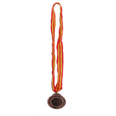 MEDAL BRONZE W/RIBBON RND