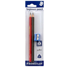 BTS PENCIL  2s BEGINNERS W/SHARPENER STA