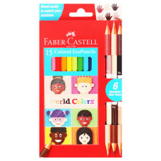 BTS COLOUR PENCIL 15s FABER CASTELL ECO