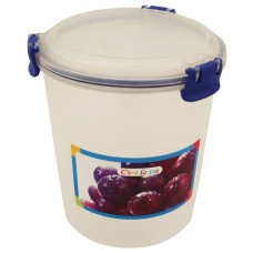 PL CONT CLIP/LOCK   1900ML  RND*