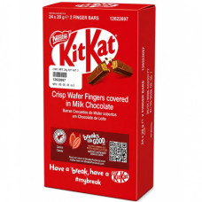 CHOC NES 24s KIT KAT 2 FINGER*****