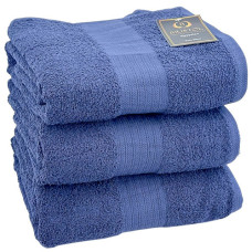 TOWEL EGY BATH SHEET NAVY 90X150CM BRIST