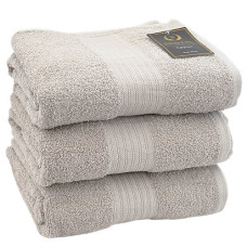 TOWEL EGY BATH SHEET GREY 90X150CM BRIST