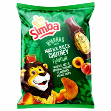 CHIPS SIMBA 120g MRS H.S BALLS CHUTNEY