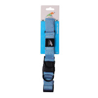 PET COLLAR W/PAW PRINTS ASST