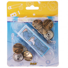 HABBY SEWING BUTTONS JEANS