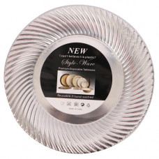 PLASTIC REUSABLE PLATE 6s