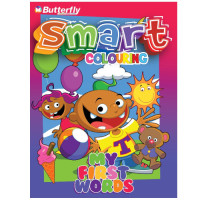 BK COLOURING 96PG MY FIRST WORDS SMART BK COLOURING 96PG MY FIRST WORDS SMART