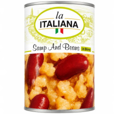 LA ITALIANA SAMP AND BEANS 410g