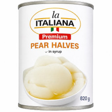 LA ITALIANA PREMIUM PEAR HALVES 820g