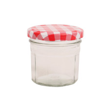GLW JAR  6cm RED LID