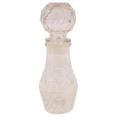 GLASS JAR W/KNOB LID 11.5CM