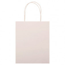 GIFT BAG PLAIN WHITE MED
