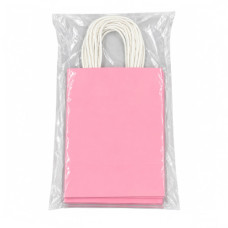 GIFT BAG PLAIN PINK SML