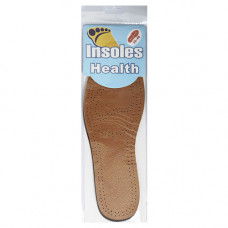 SHOE INSOLE 2s LEATHER LOOK