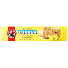 BISC TOPPER 125g LEMON BAKERS