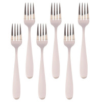FORK S/S DESERT 6PCS