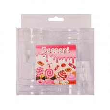 PL DESERT BOWL SET RIBBED 6PCS