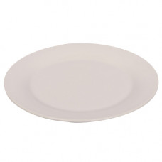 CER PLATE RND WHT 25CM