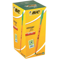 BTS PEN BIC ORANGE 60s GREEN FINE 0.8MM