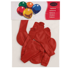 BALLOON  10s RED PLAIN