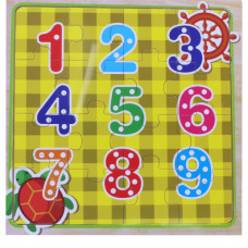 WOODEN PUZZLE 21X21CM 16PC ASST DESIGNS.