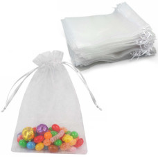 ORGANZA BAG 50s ASSORTED COLOURS