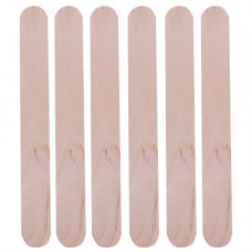 DIY WOODEN STICKS SML 100PC CRAFT