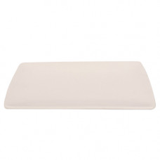 CER PLATTER 25CM RECT PLAIN W/LINES
