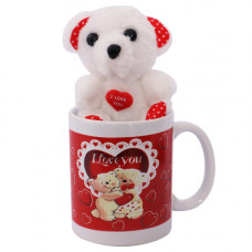 VLT MUG 9.5CM W/TEDDY BEAR