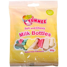 SWT CHEWY CANDY MILK BOTTLE 80G YUMMEE